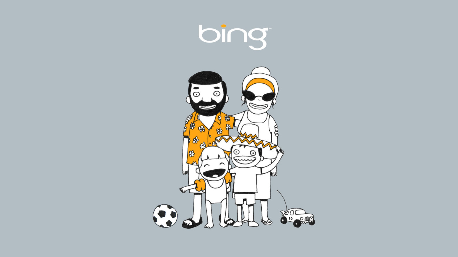 Concept illustration of a Bing search results panel comparing camera prices by range